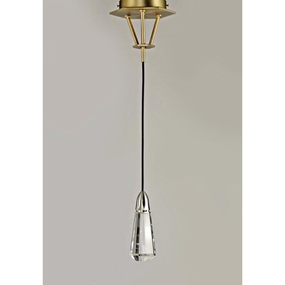 Studio M 10 CARAT SM23783BCSNSBR Pendant Traditional - Satin Nickel Satin Brass