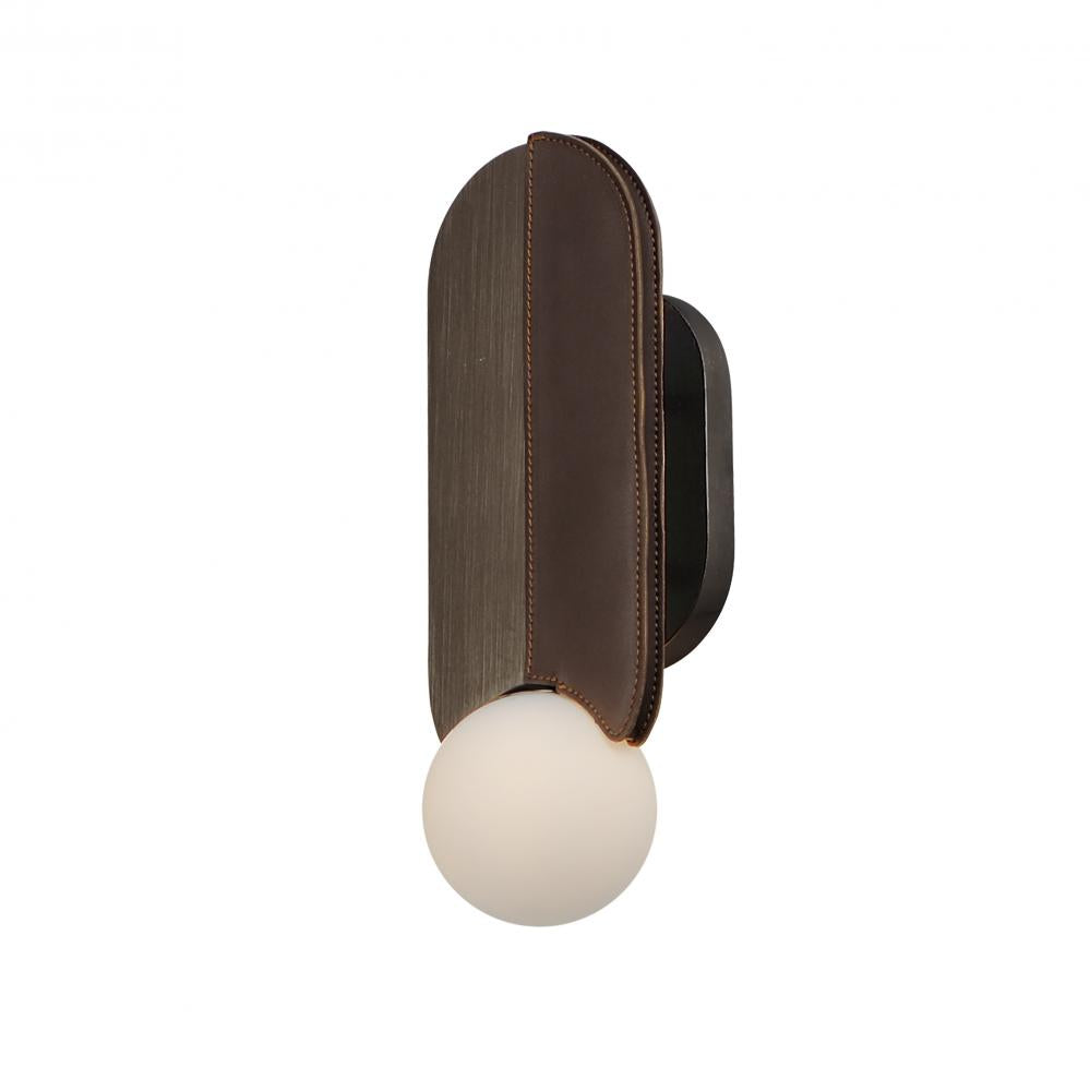 Studio M STITCHED SM24601BBZ Sconce Traditional - Brushed Bronze