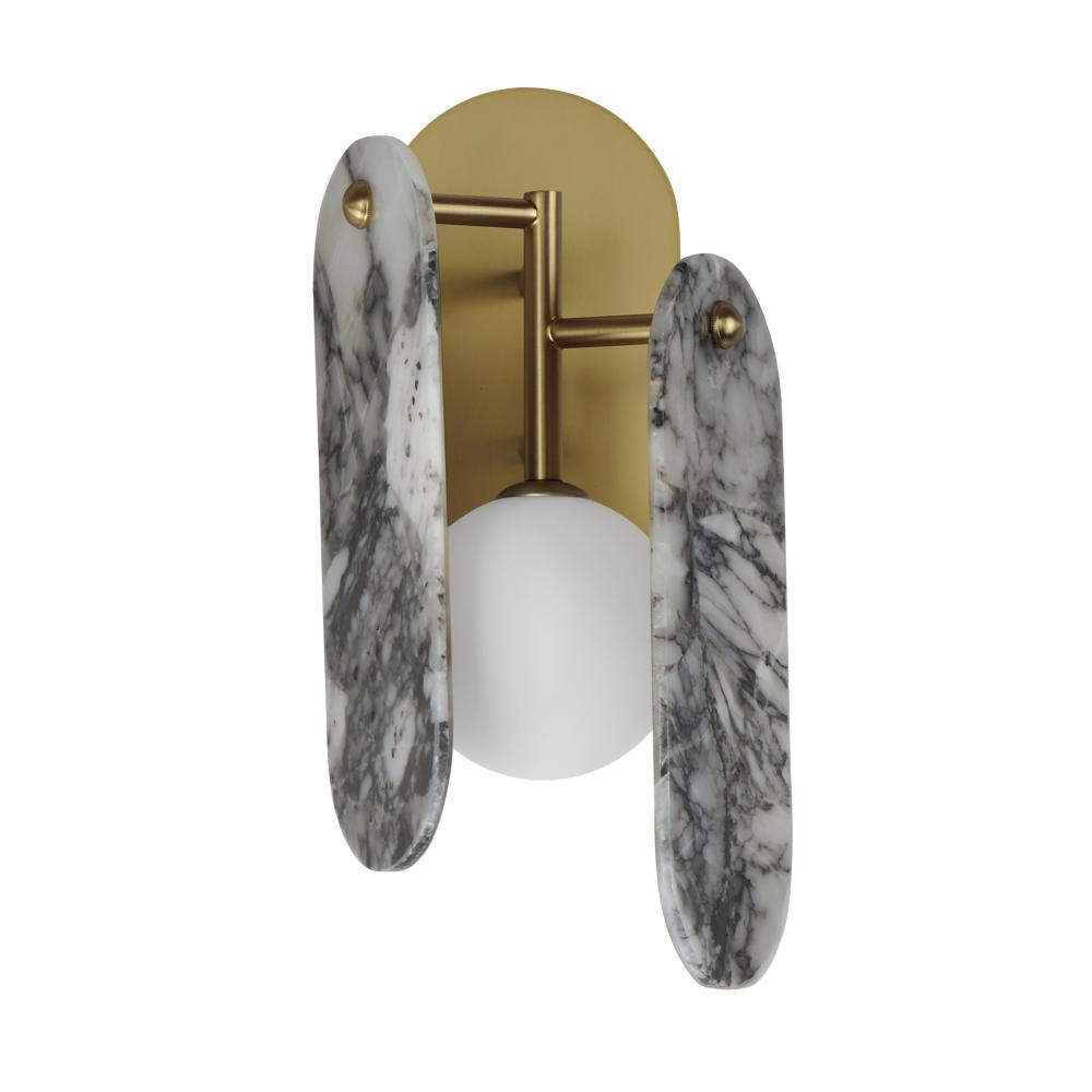 Studio M MEGALITH - STONE SM24810ARYNAB Sconce - Natural Aged Brass