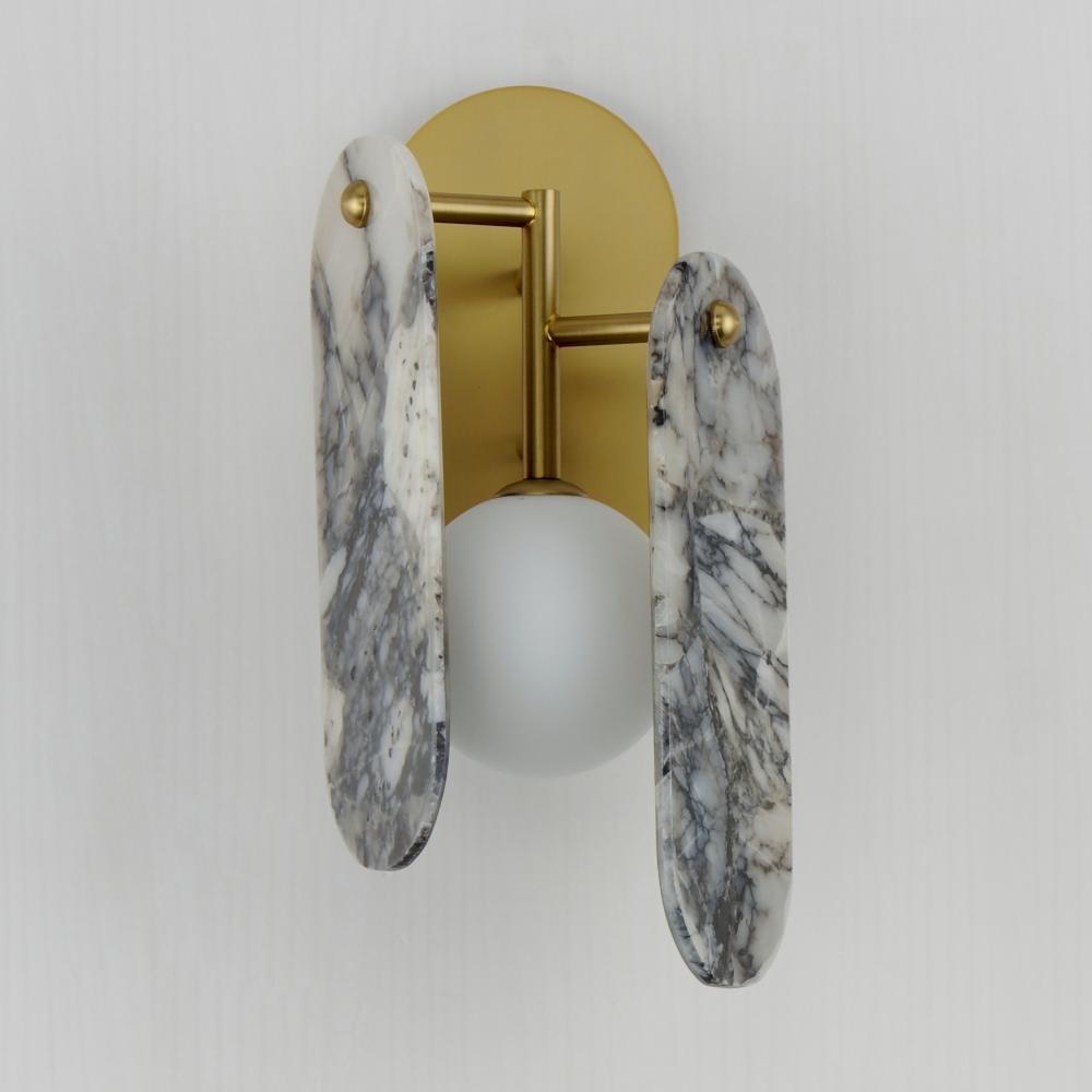 Studio M MEGALITH - STONE SM24810ARYNAB Sconce - Natural Aged Brass