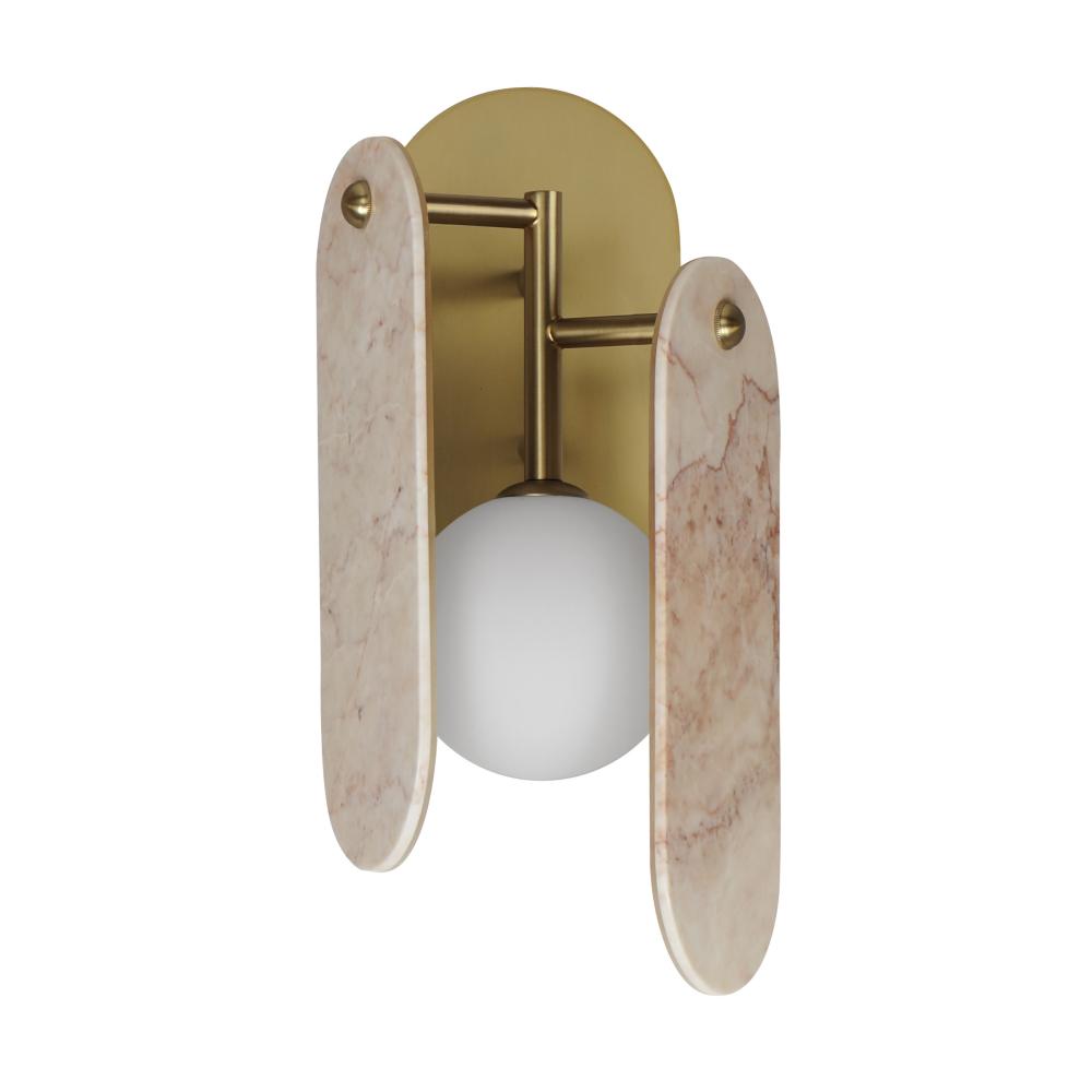 Studio M MEGALITH - STONE SM24810RJNAB Sconce - Natural Aged Brass