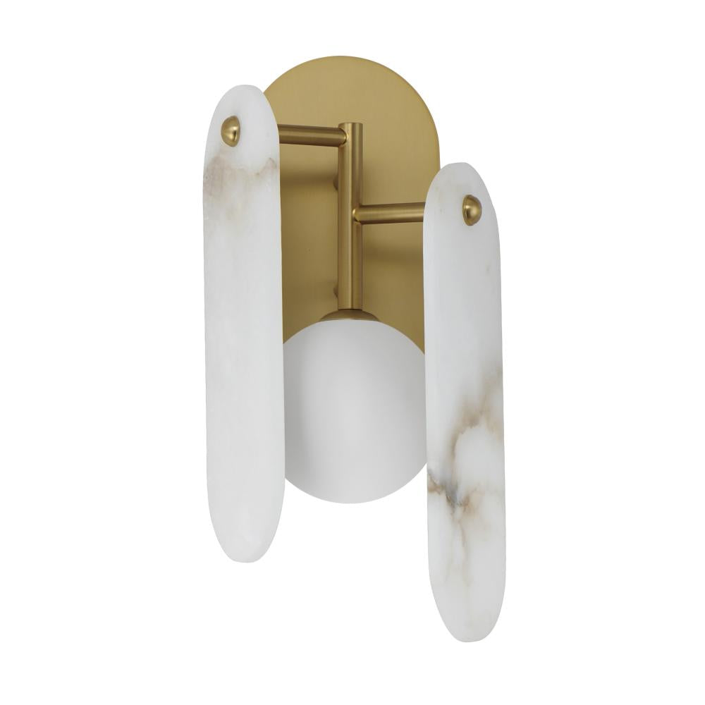 Studio M MEGALITH - STONE SM24810WANAB Sconce - Natural Aged Brass