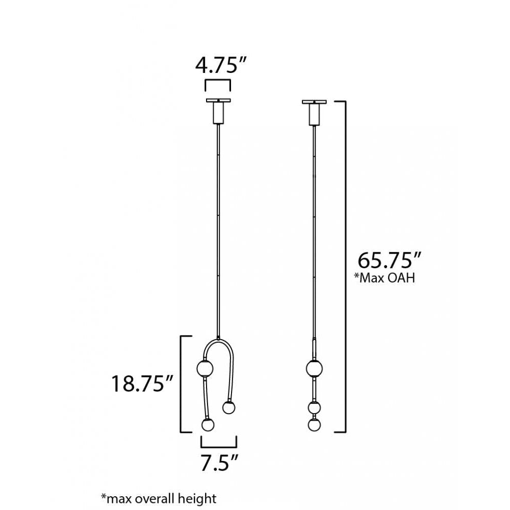 Studio M ALINA SM24833FG Pendant Traditional - French Gold