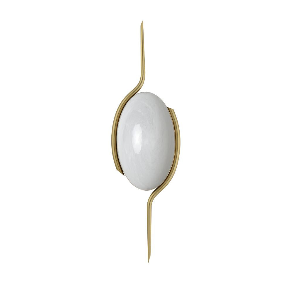 Studio M LOCKET SM24870MRNAB Sconce - Natural Aged Brass