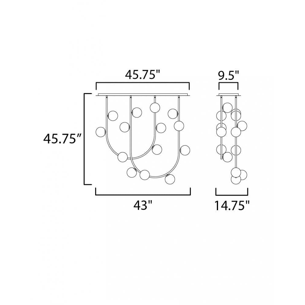 Studio M CONTOUR SM24914PC Pendant Traditional - Polished Chrome