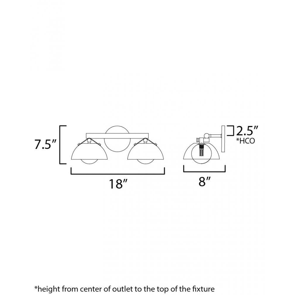 Studio M DOMAIN SM31002MSKNAB Bathroom Fixture - Natural Aged Brass