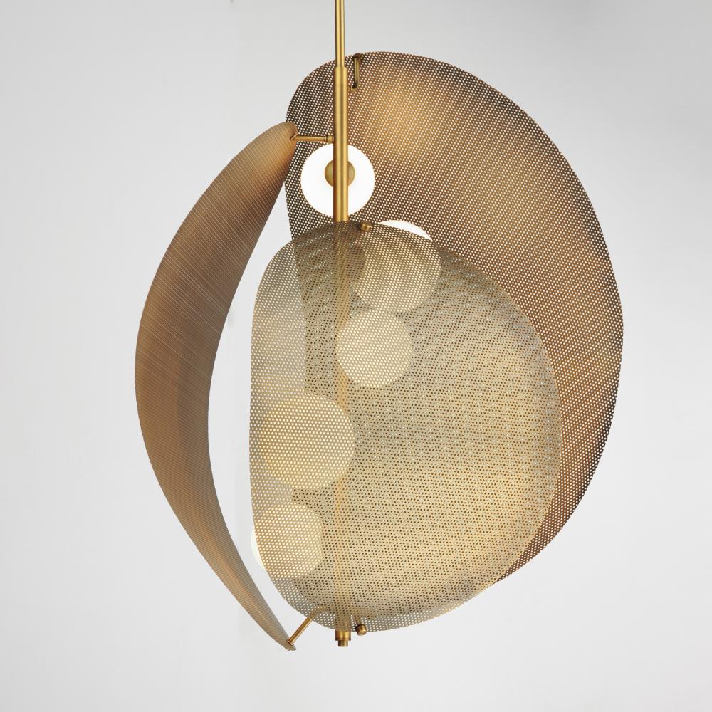 Studio M CHIPS SM32303SWNAB Pendant Traditional - Natural Aged Brass