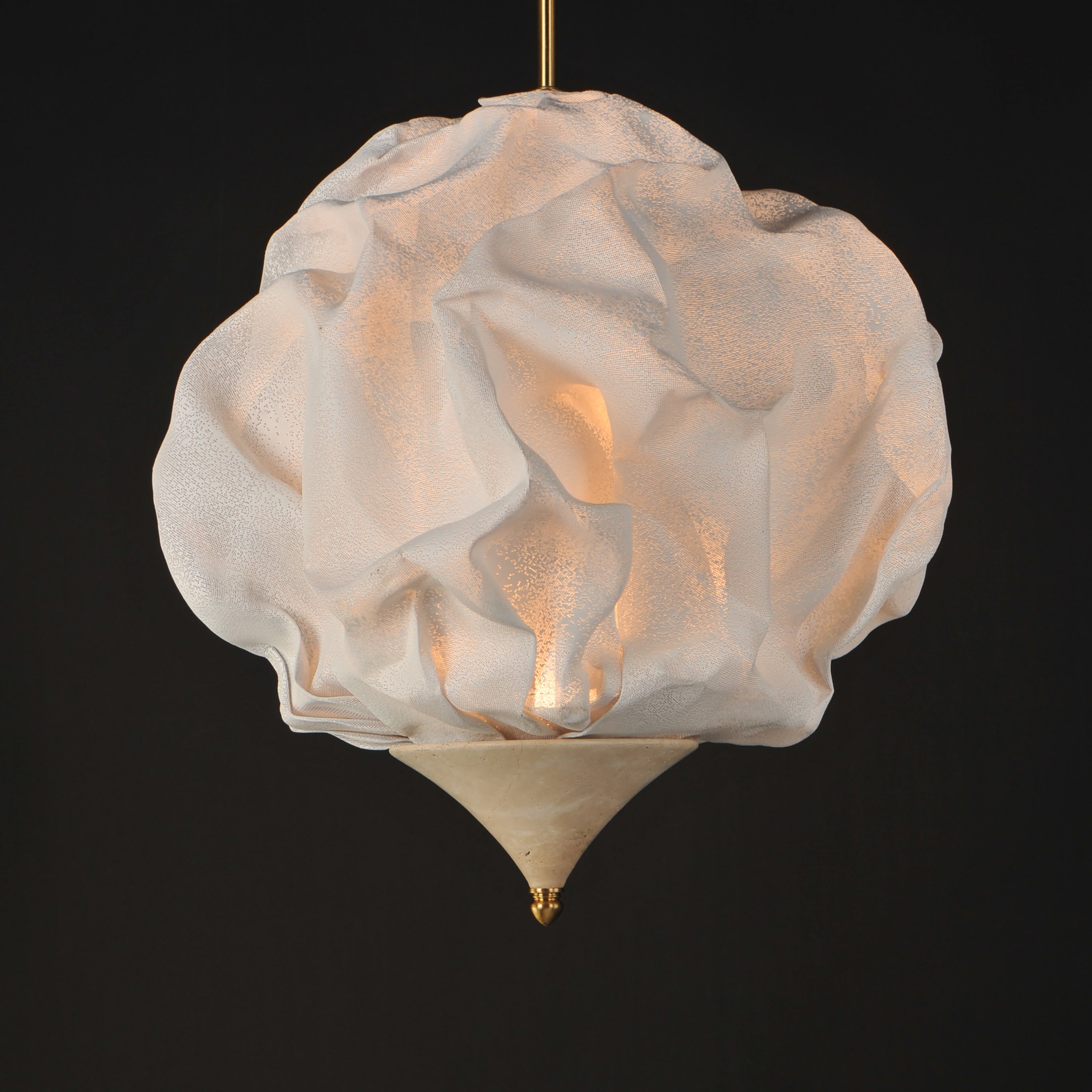 Studio M Shroud SM42402WTNAB LED Large Modern Pendant Light Fixture