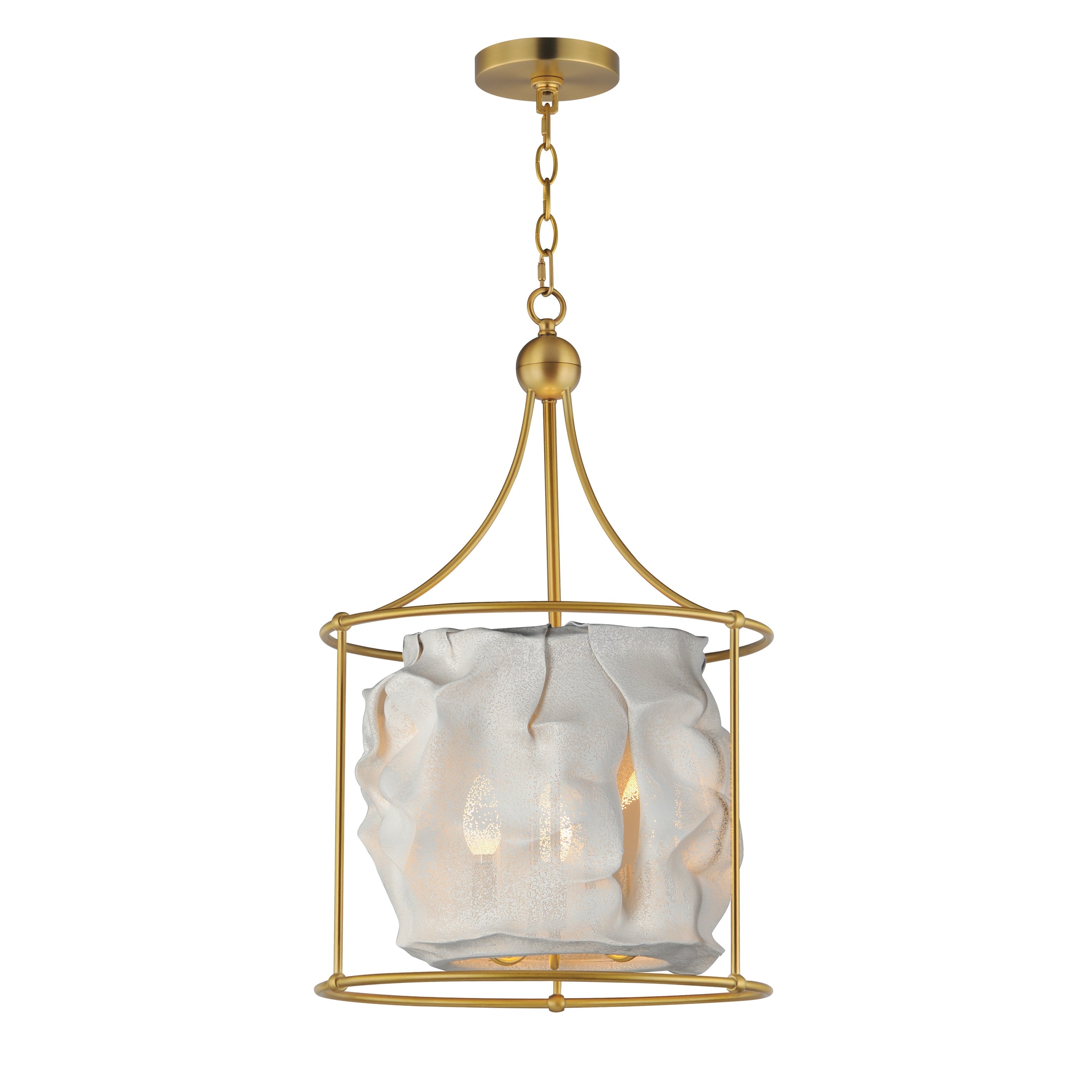 Studio M SHROUD SM42403WTNAB Single Pendant - Natural Aged Brass
