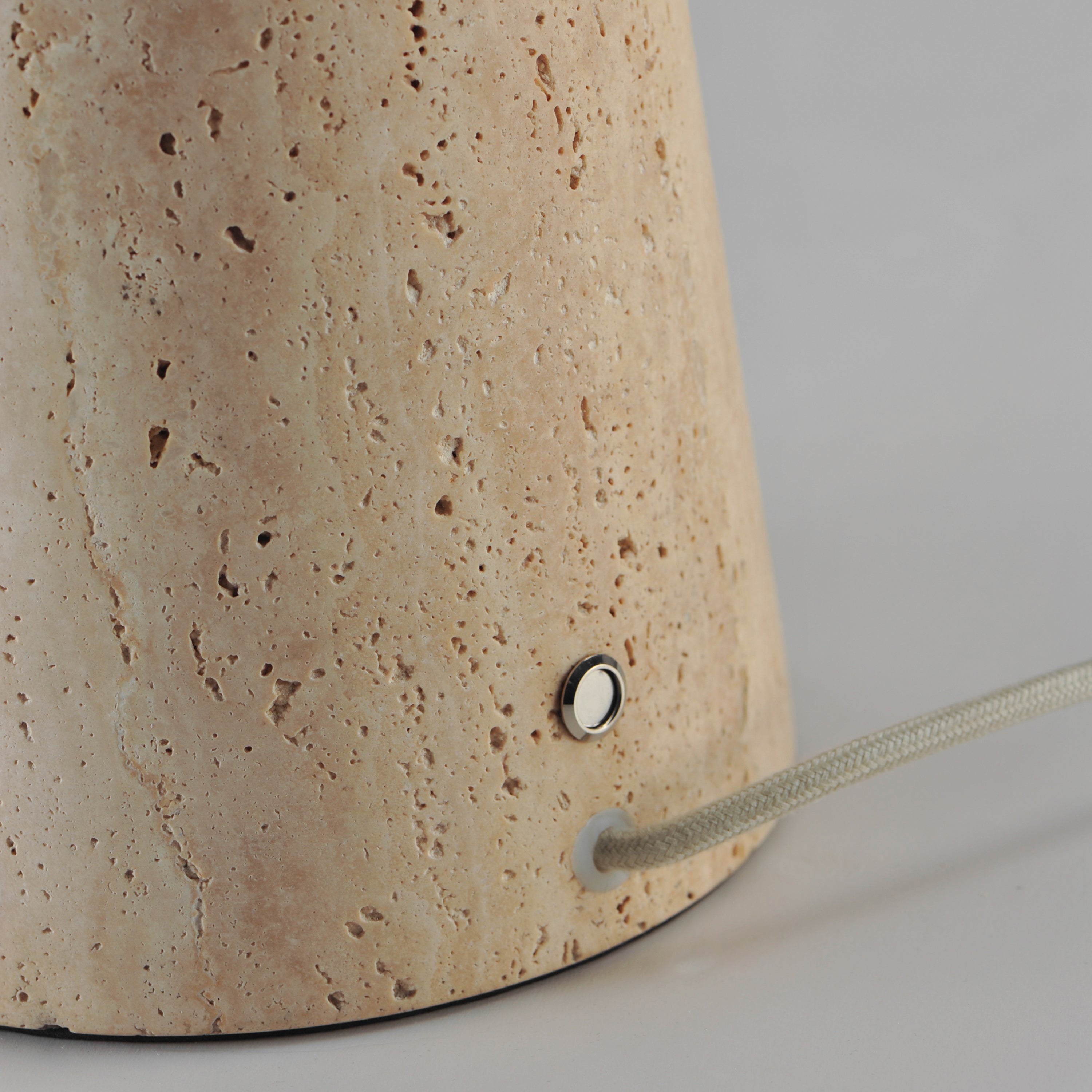 Studio M Shroud SM42409WTNAB Table Lamp - Natural Aged Brass, White Shade